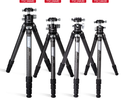 TSC14A30/TSC24A30/TSC24A40/TSC34A40 tripod without center column